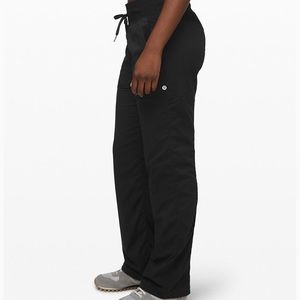 Black LINED Studio Pant
